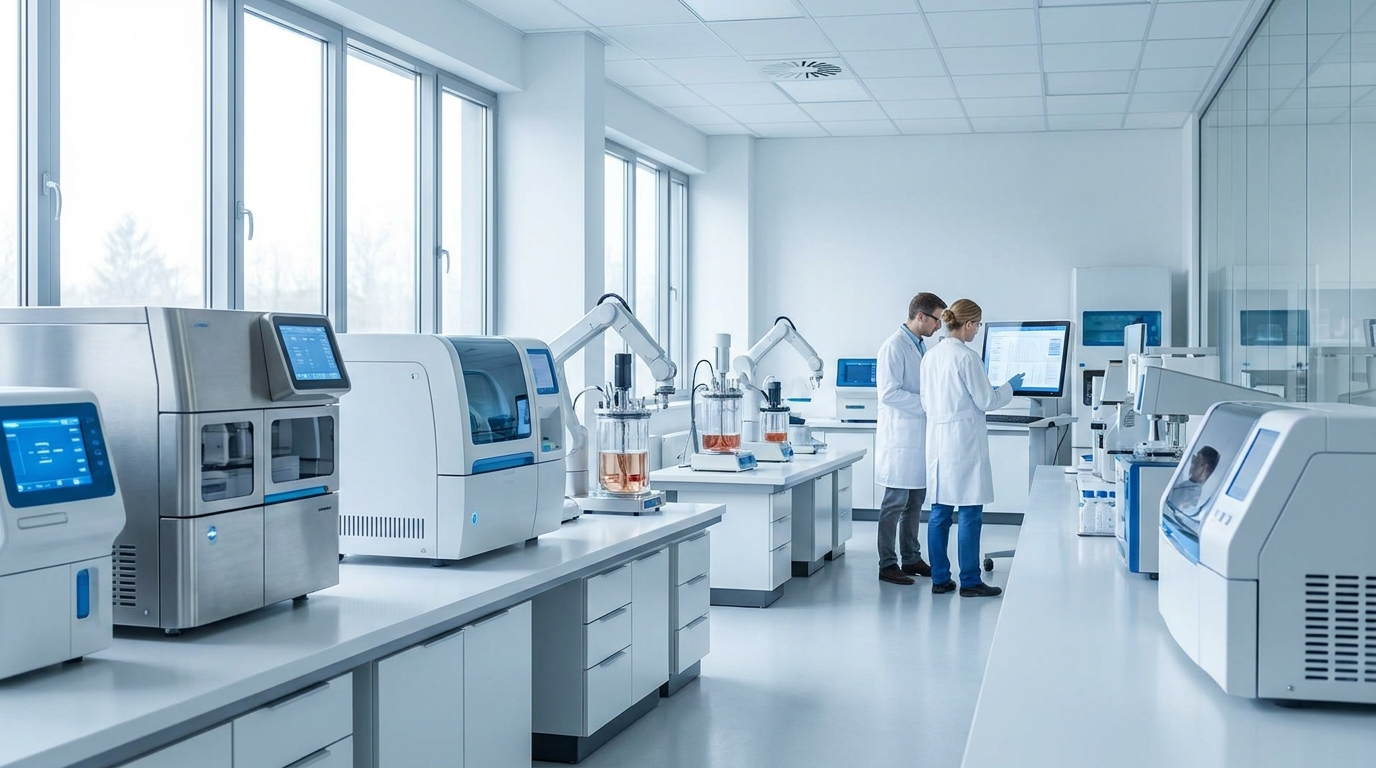 Advanced biomedical laboratory equipment