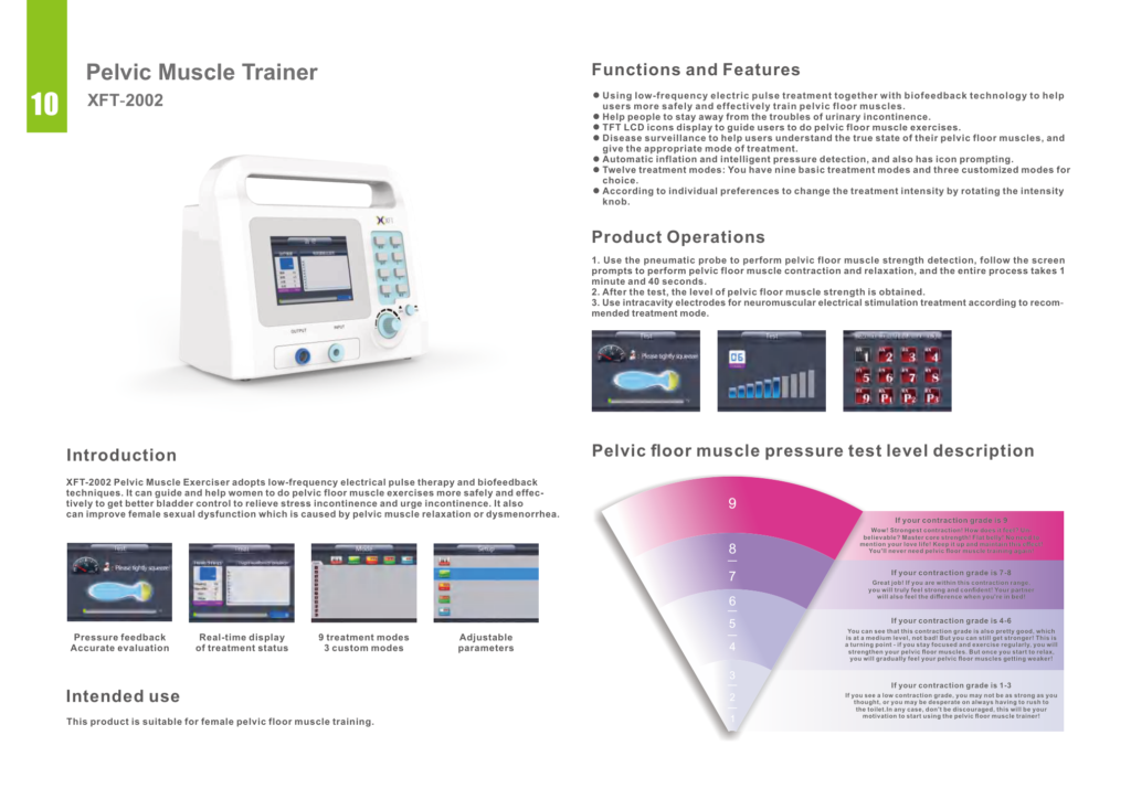 XFT-2002 Pelvic Muscle Exerciser