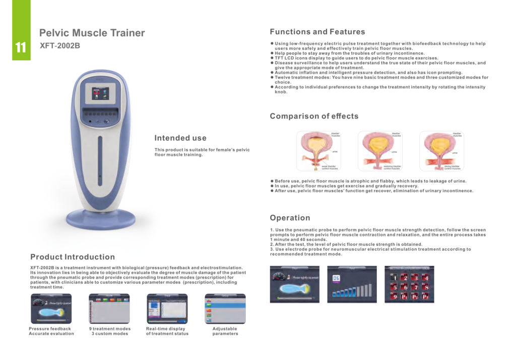 XFT-2002B Pelvic Muscle Trainer